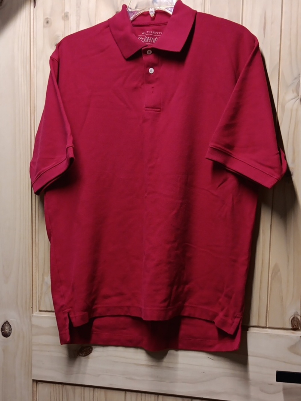 St. John's Bay Men's Pique  Polo Shirt EUC